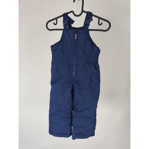 (V) Carter's kids bodysuit sleeveless winter puffy navy sz 3T